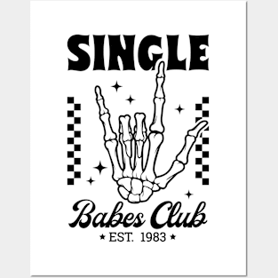 single babes club Posters and Art